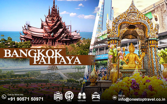 Pattaya/Bangkok 2N/2N (4 Star Hotels) - Without Flight